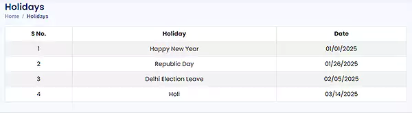 Managetrix-holiday-calendar