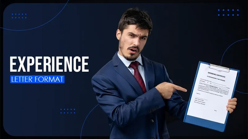 Experience Letter Format