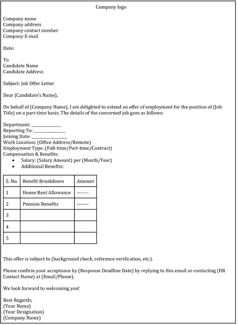 Job Offer Letterssss