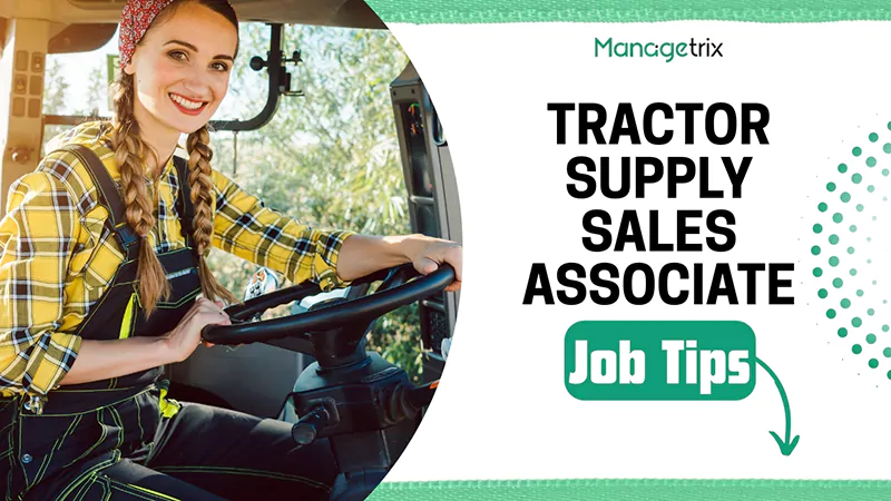 Tractor Supply Sales Associate Job Tips