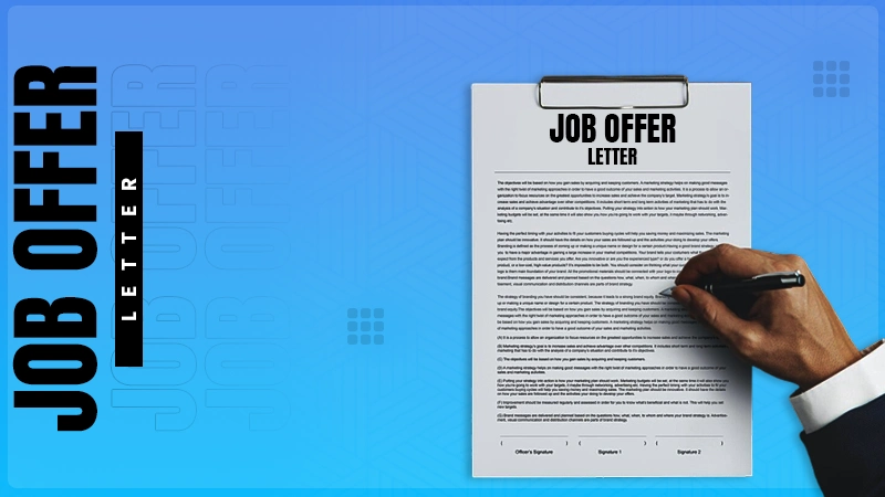 job offer letter