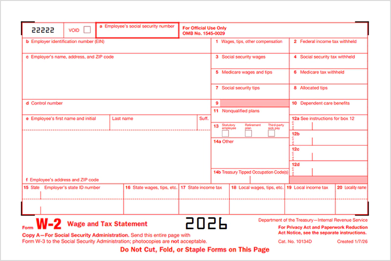 W2 Forms