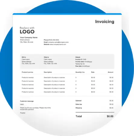 Invoice templates