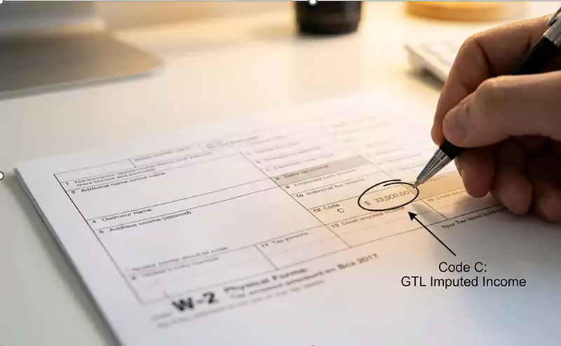 What is GTL imputed income