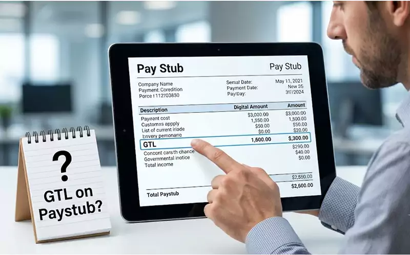 What is GTL on Paystub