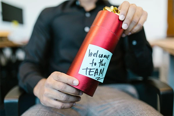 A Welcome Gift for a New Hire