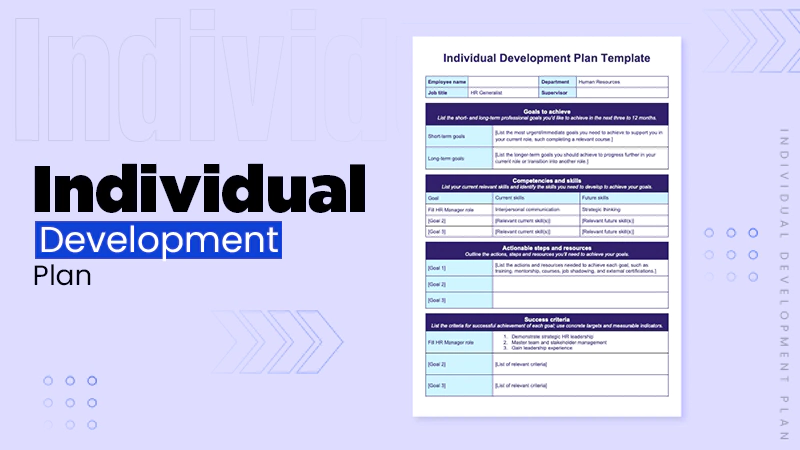 Individual Development Plan