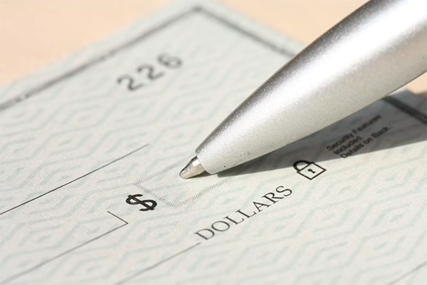 Writing Check