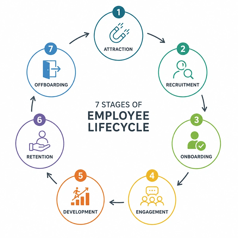 7 Stages of Employee Life Cycle