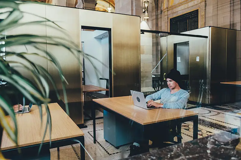 Modern HR workplace