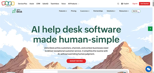 Zoho Desk
