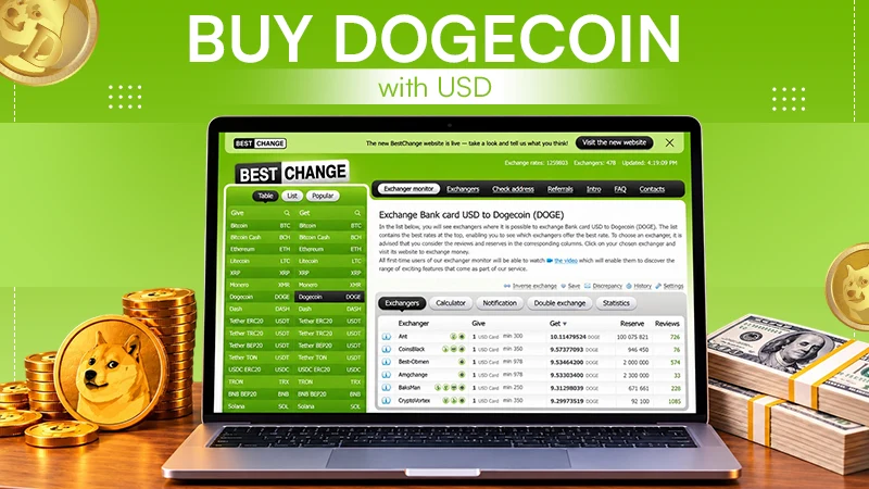 How to Buy Dogecoin (DOGE) With US dollars (USD)
