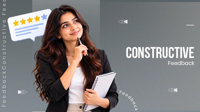 Constructive Feedback, Characteristics, and Ready-Made Examples by Workplace Category